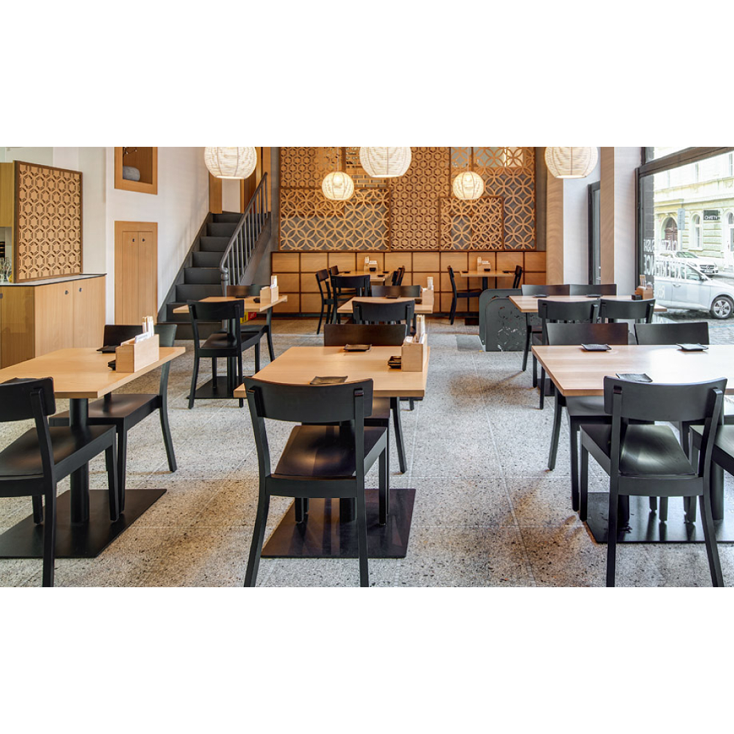 Bergamo Dining Chair (without arms)-Ton-moderndesign.io
