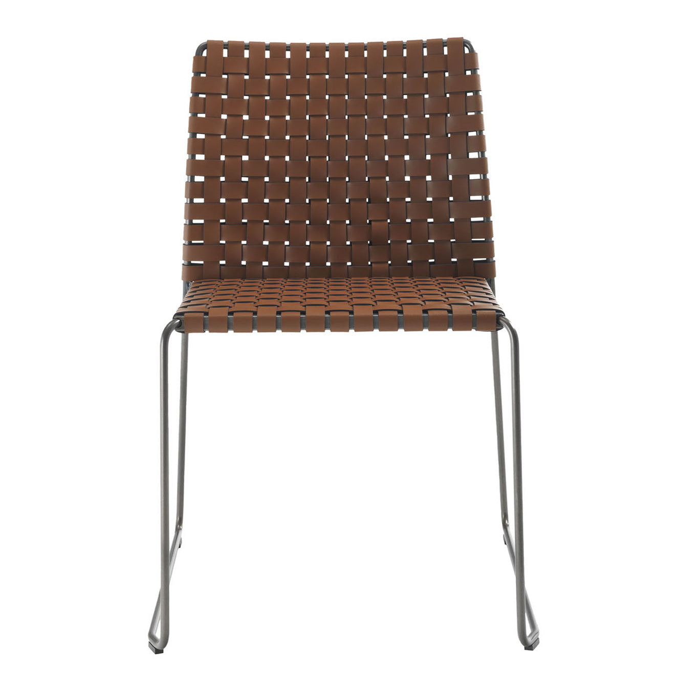 Bizzy Brown Dining Chair (without arms)-Enrico Pellizzoni-moderndesign.io