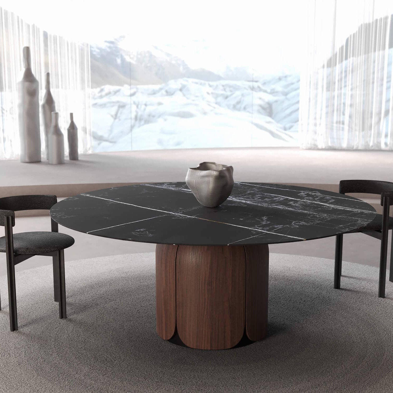 Bloom Dining Table (Round)-Milla & Milli-moderndesign.io