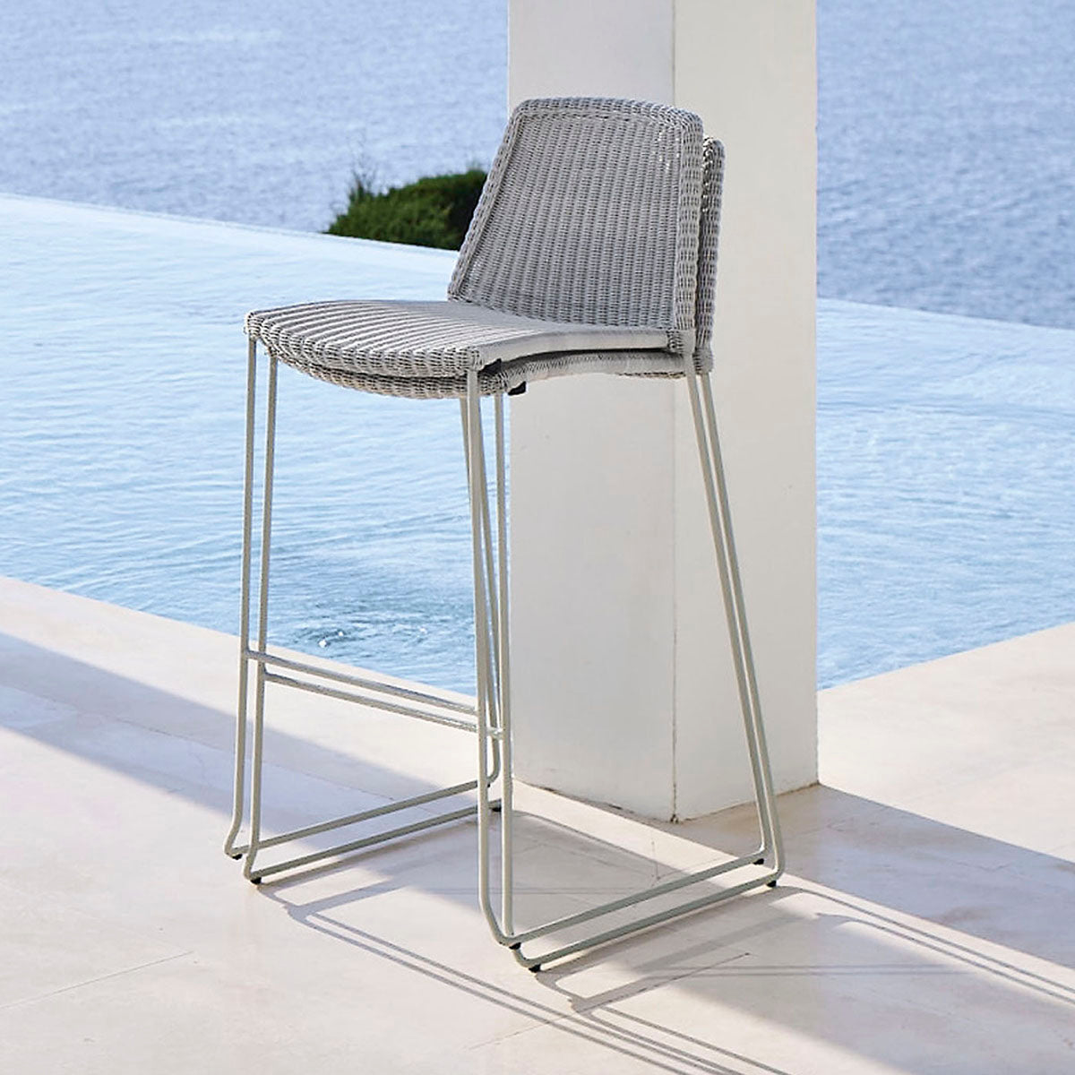 Breeze 5465 High Stool (without arms)-Cane-Line-moderndesign.io
