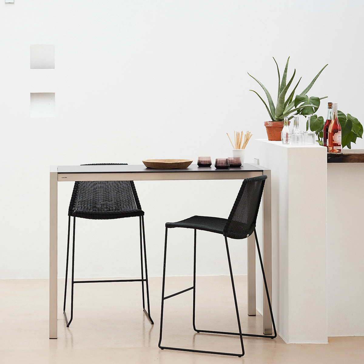 Breeze 5465 High Stool (without arms)-Cane-Line-moderndesign.io