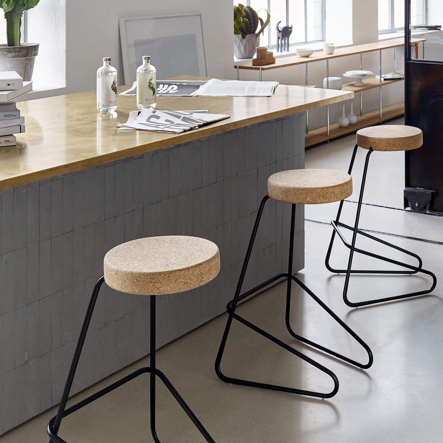 CC3B High Stool (Without Back)-Tecta-moderndesign.io