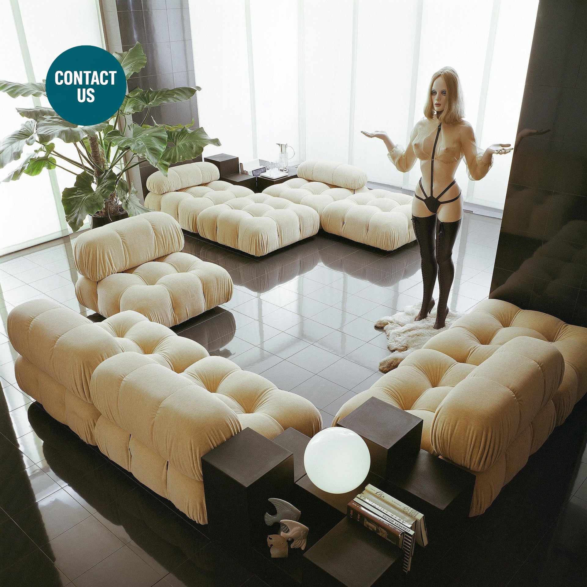 Camaleonda Sectional Sofa-B&B Italia-moderndesign.io