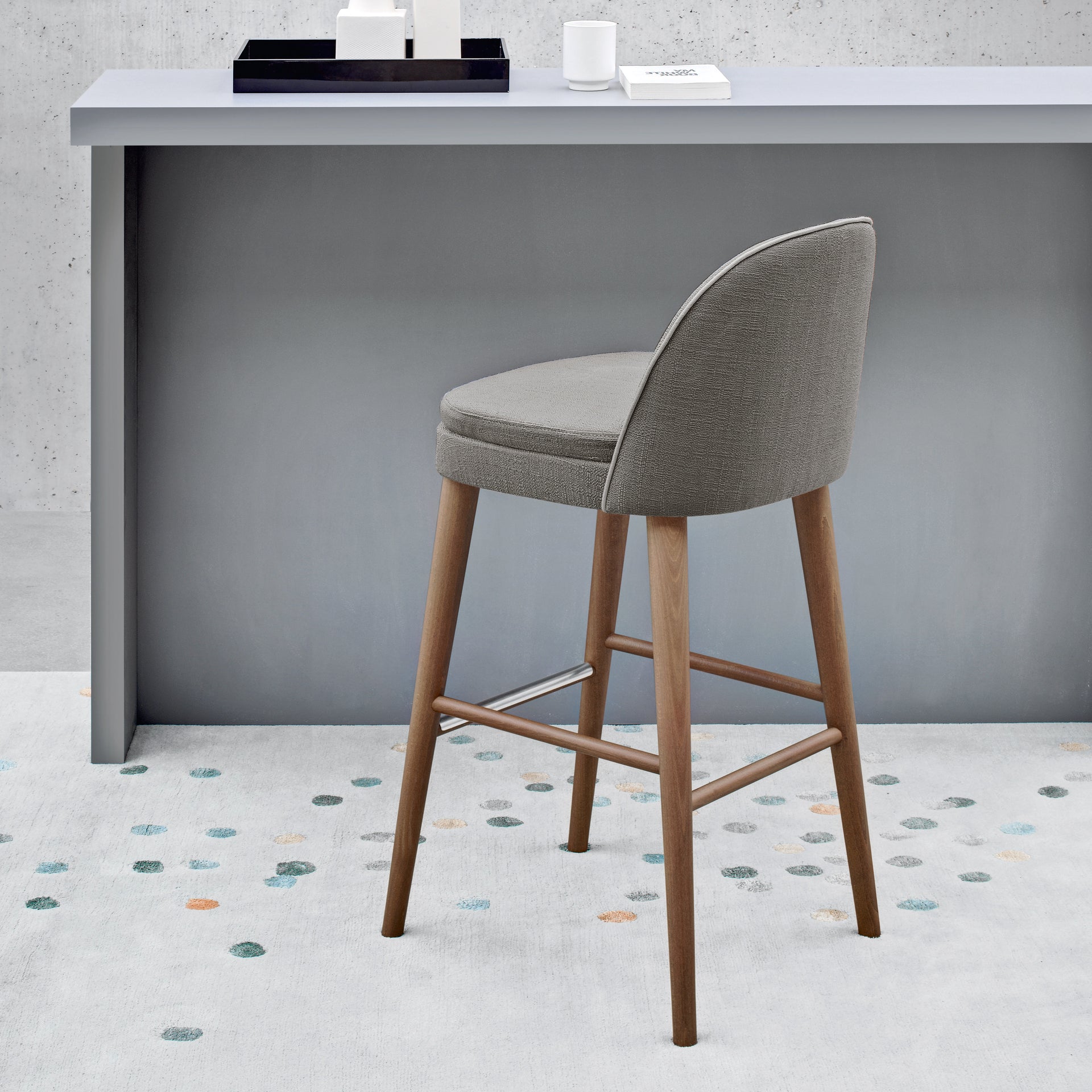 Carmen 06/56 High Stool (Without Arms)-Very Wood-moderndesign.io