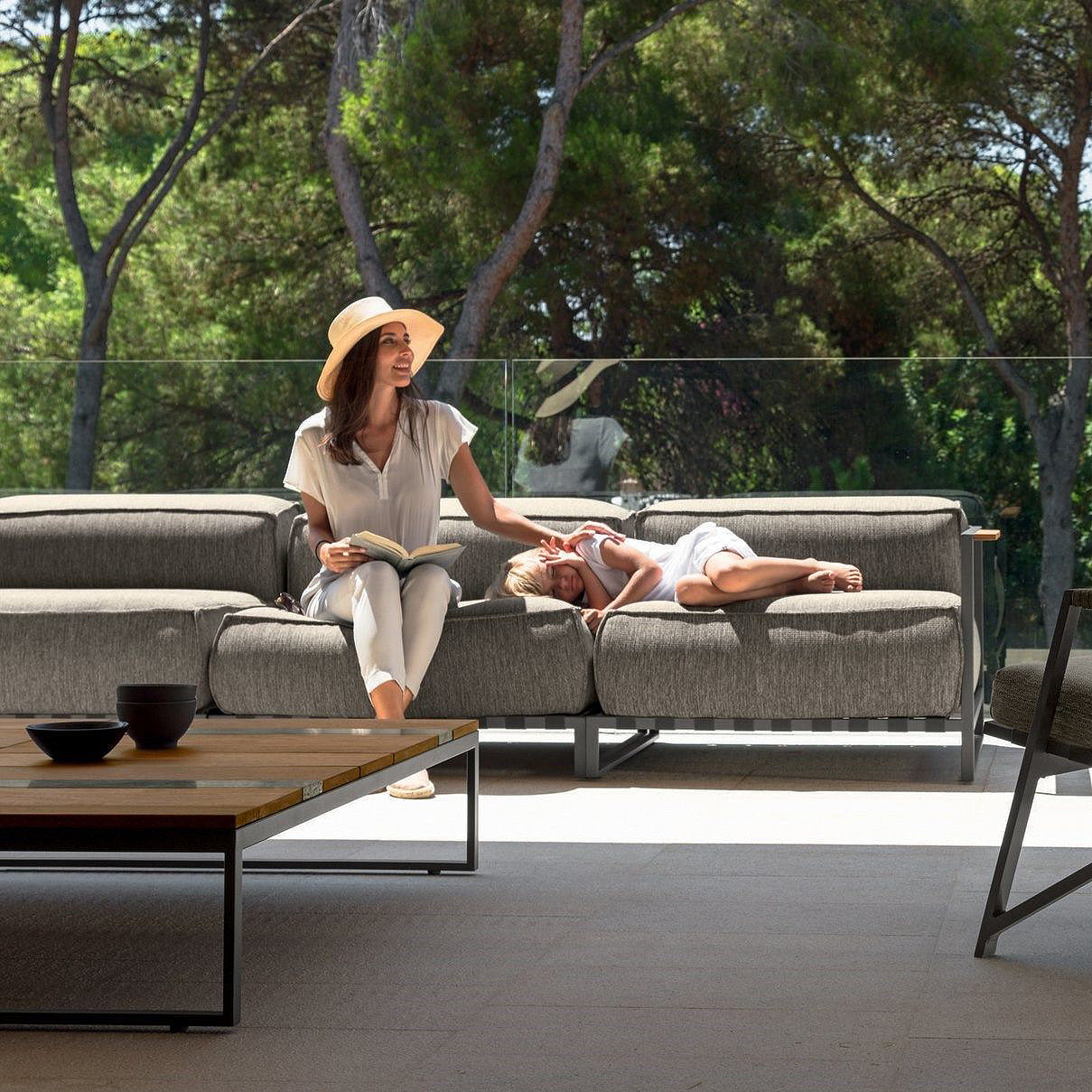 Casilda Sectional Sofa Unit-Talenti-moderndesign.io