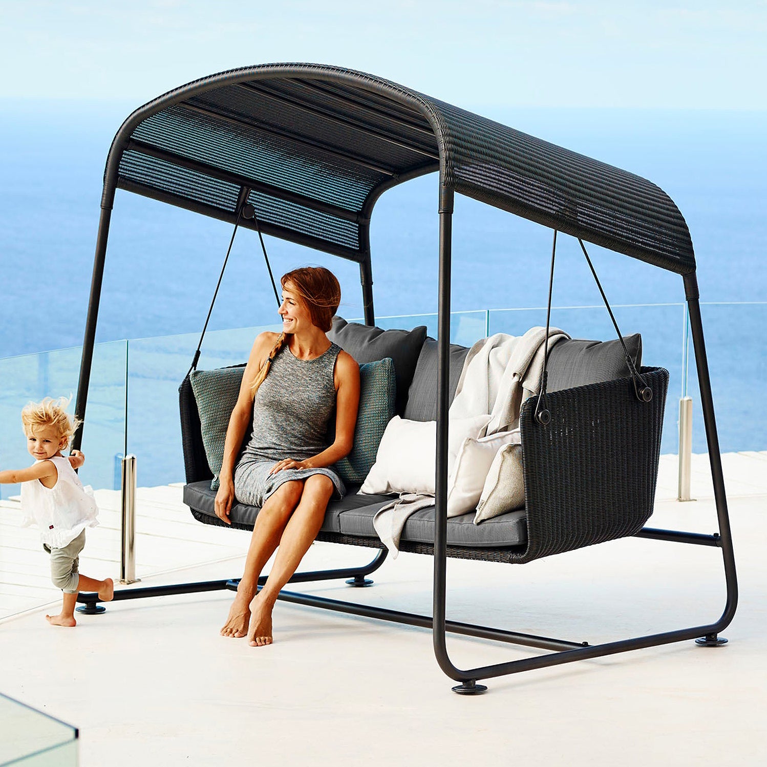 Cave 8557 Swing Sofa-Cane-Line-moderndesign.io
