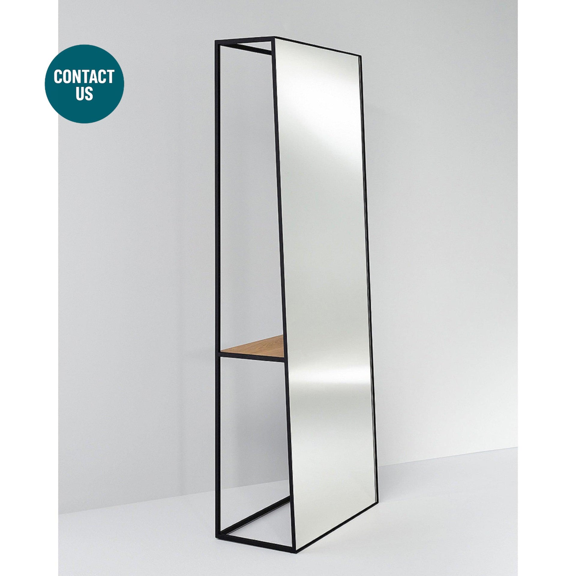 Chassis Mirror (Floor)-Deknudt Mirrors-moderndesign.io