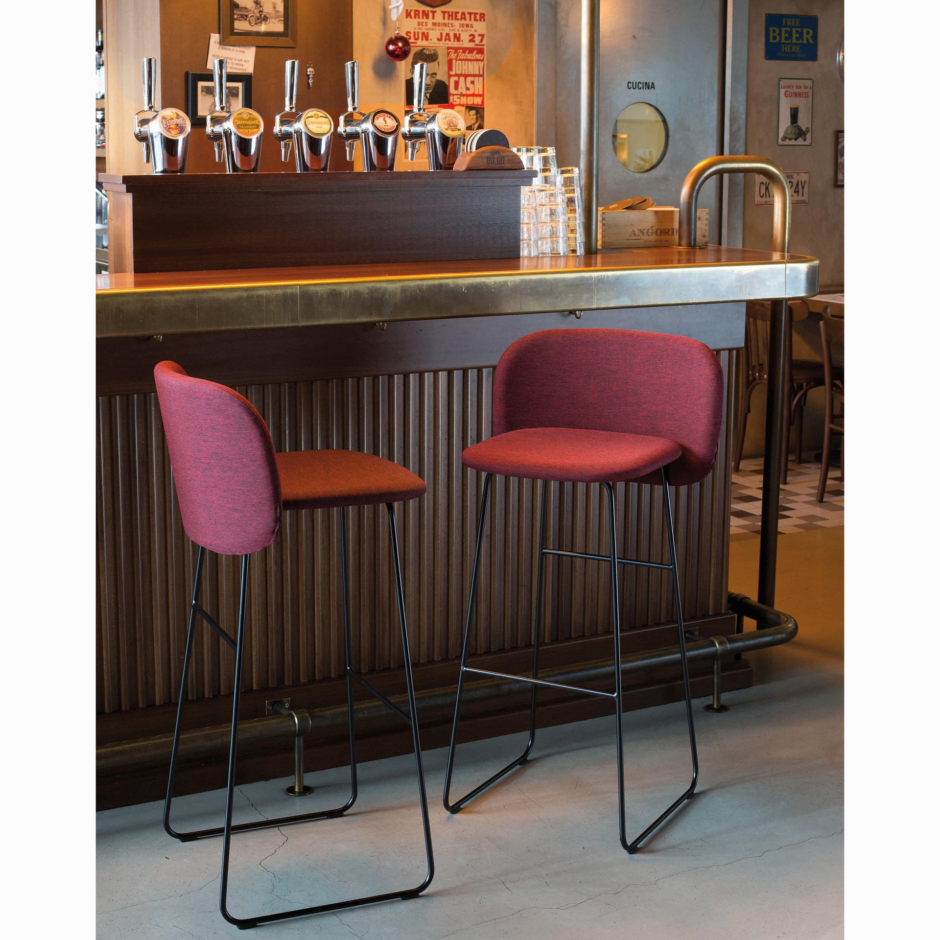 Chips SG 80/M SG 80/SL SG 80 High Stool (without arms)-Chairs & More-moderndesign.io