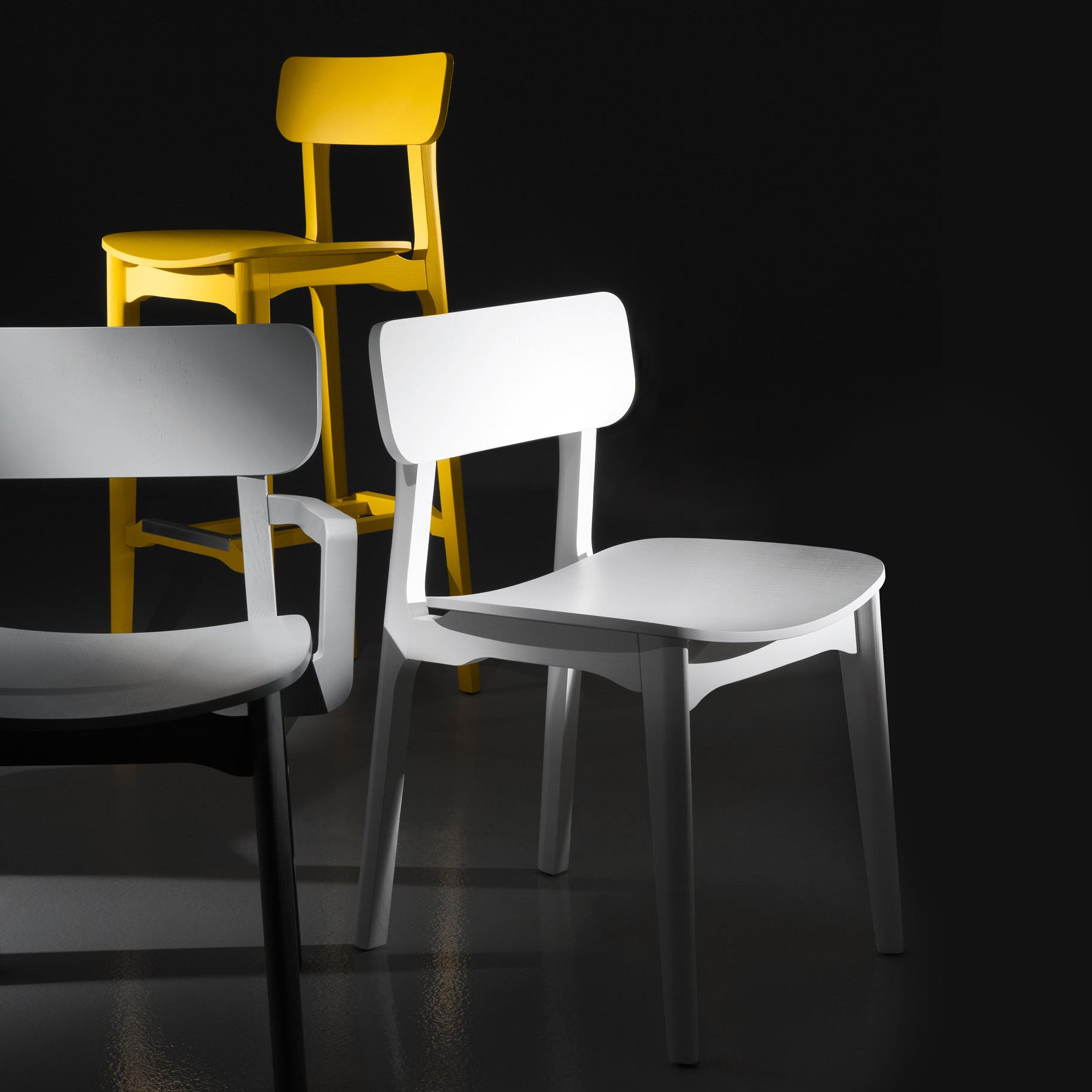 Cocoa L/S Dining Chair (without arms)-Chairs & More-moderndesign.io