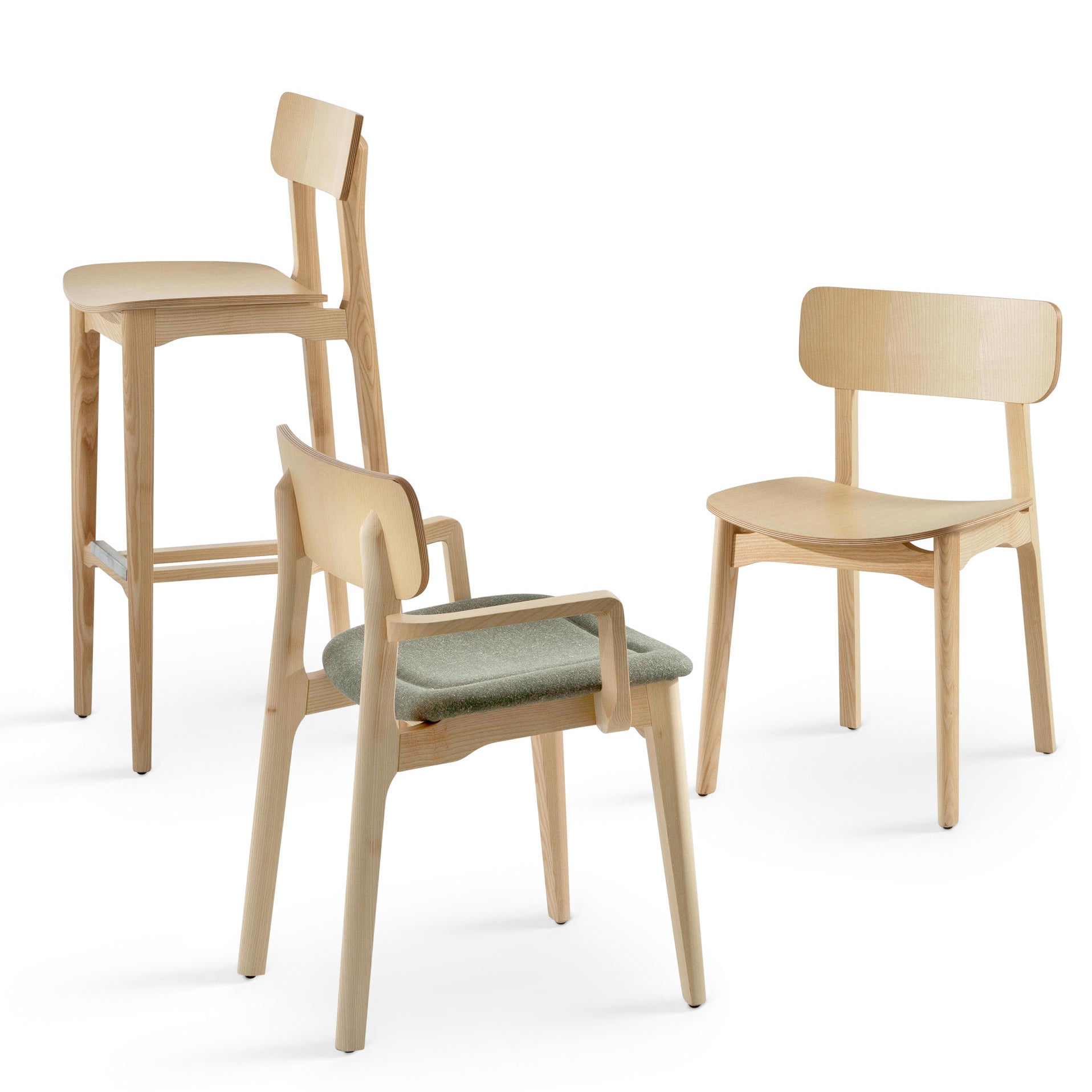 Cocoa L/S Dining Chair (without arms)-Chairs & More-moderndesign.io