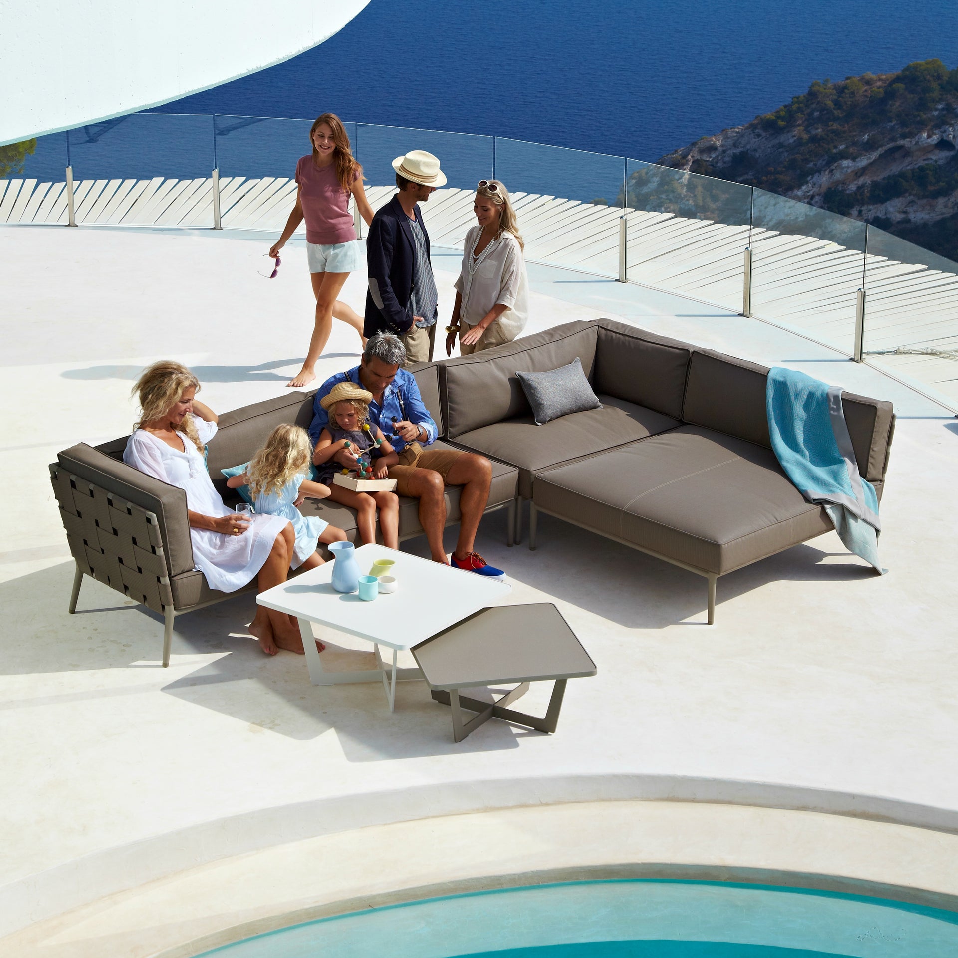 Conic Sectional Sofa-Cane-Line-moderndesign.io