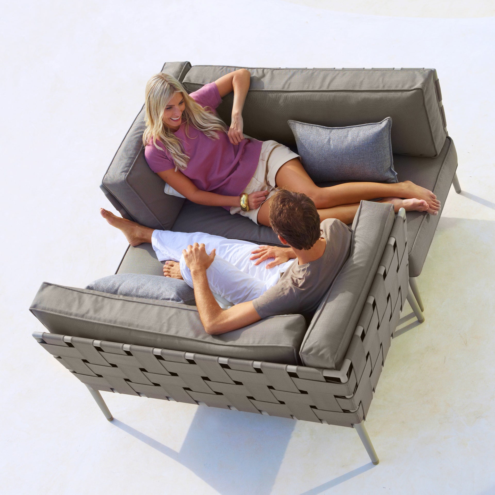 Conic Sectional Sofa-Cane-Line-moderndesign.io