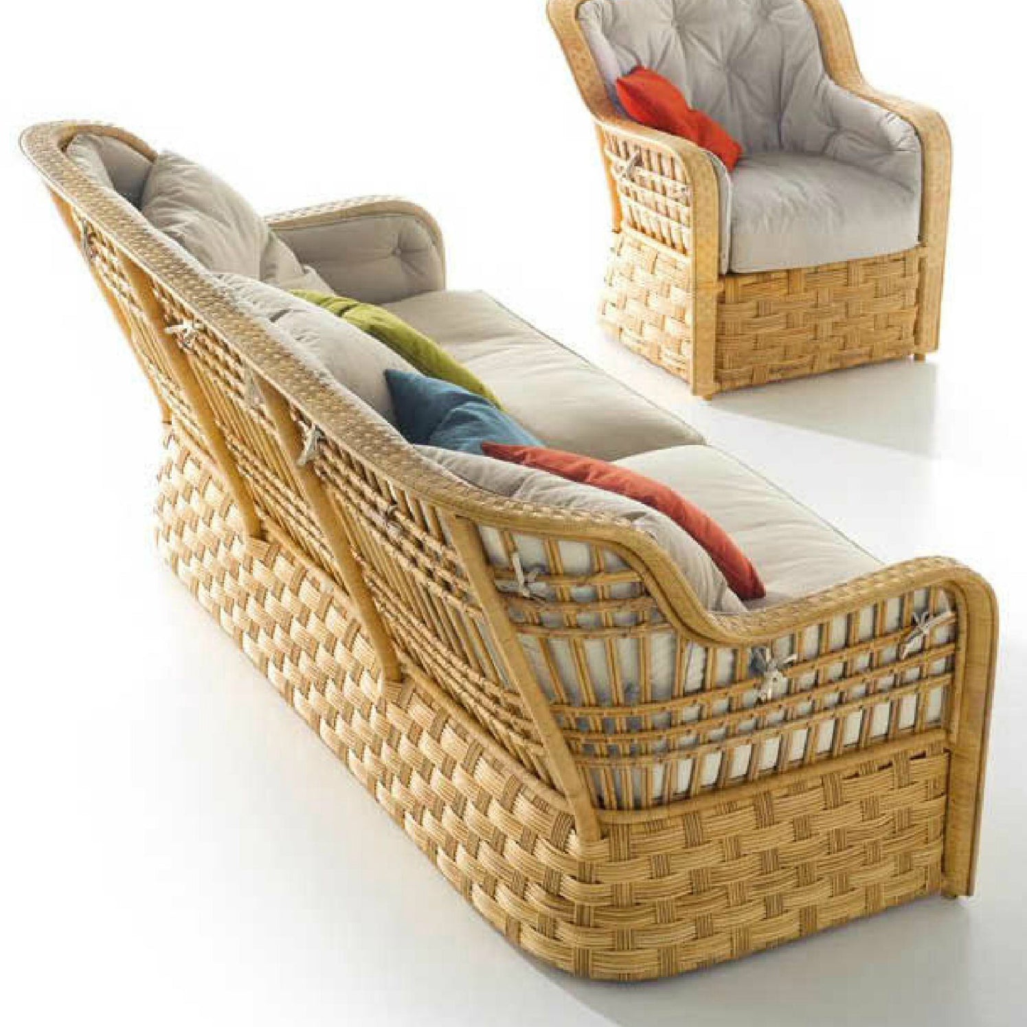 Crochet Carre Armchair-Bonacina 1889-moderndesign.io