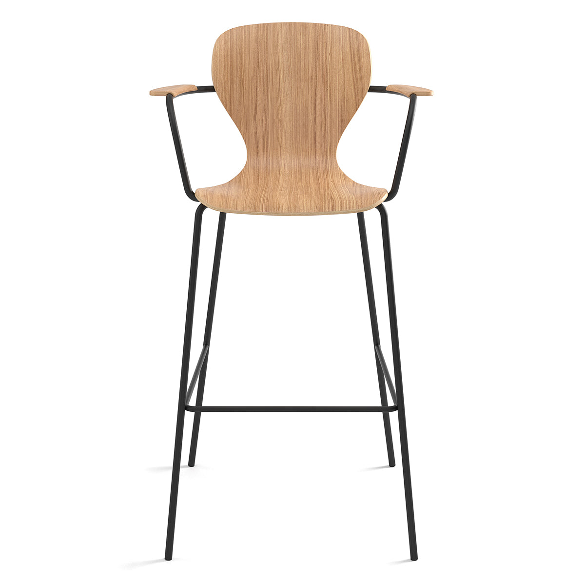Ears High Stool (with arms)-Viccarbe-moderndesign.io
