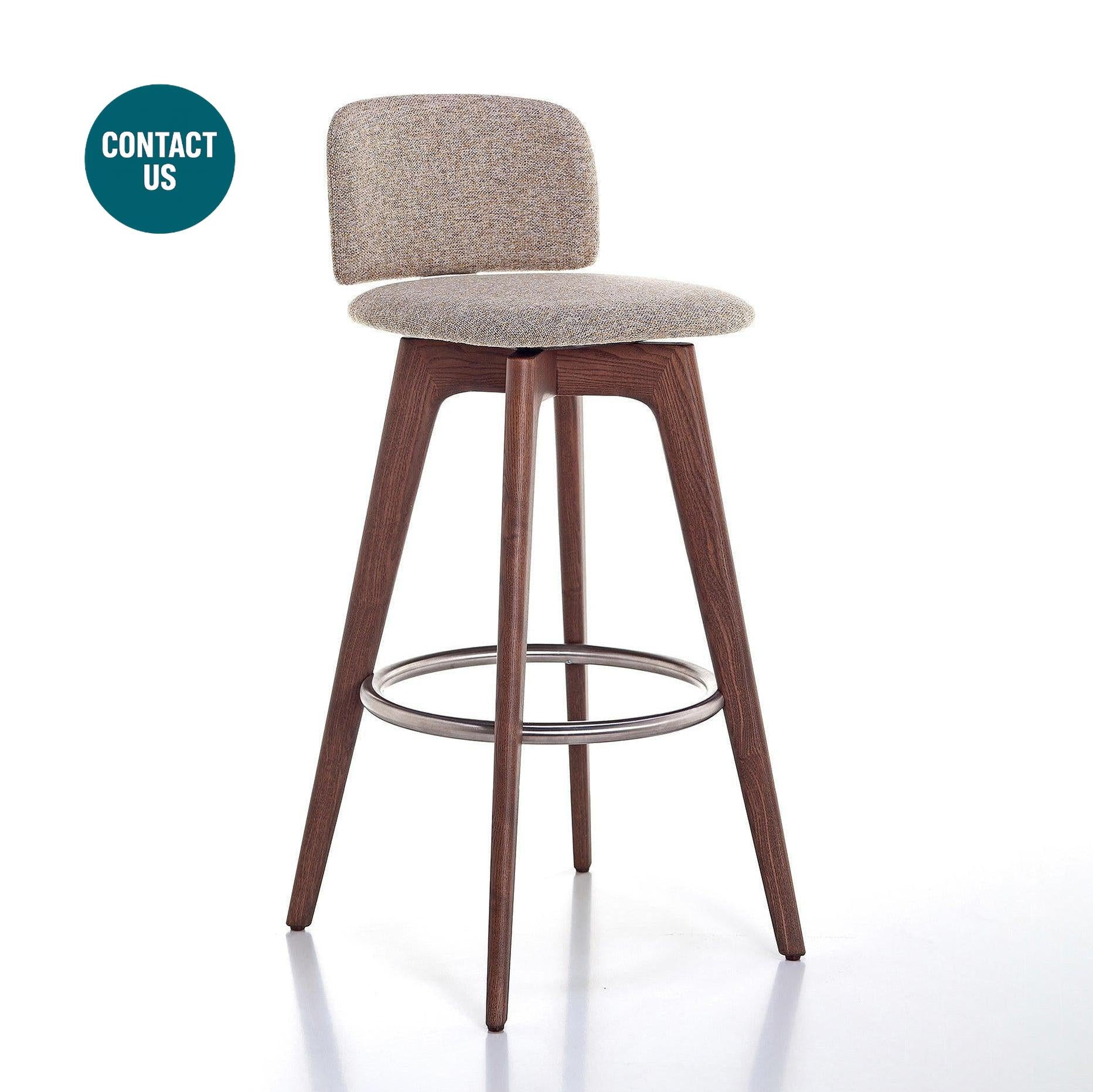 Egadi 06H High Stool (without arms)-Very Wood-moderndesign.io