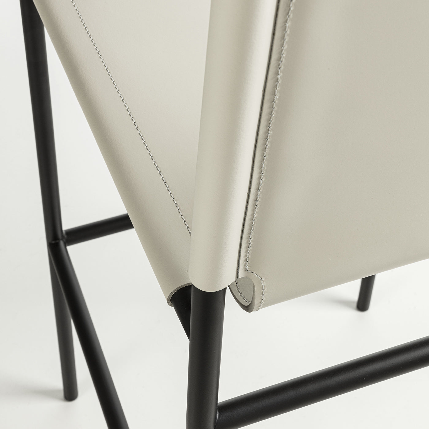 Elena High Stool (without arms)-Enrico Pellizzoni-moderndesign.io