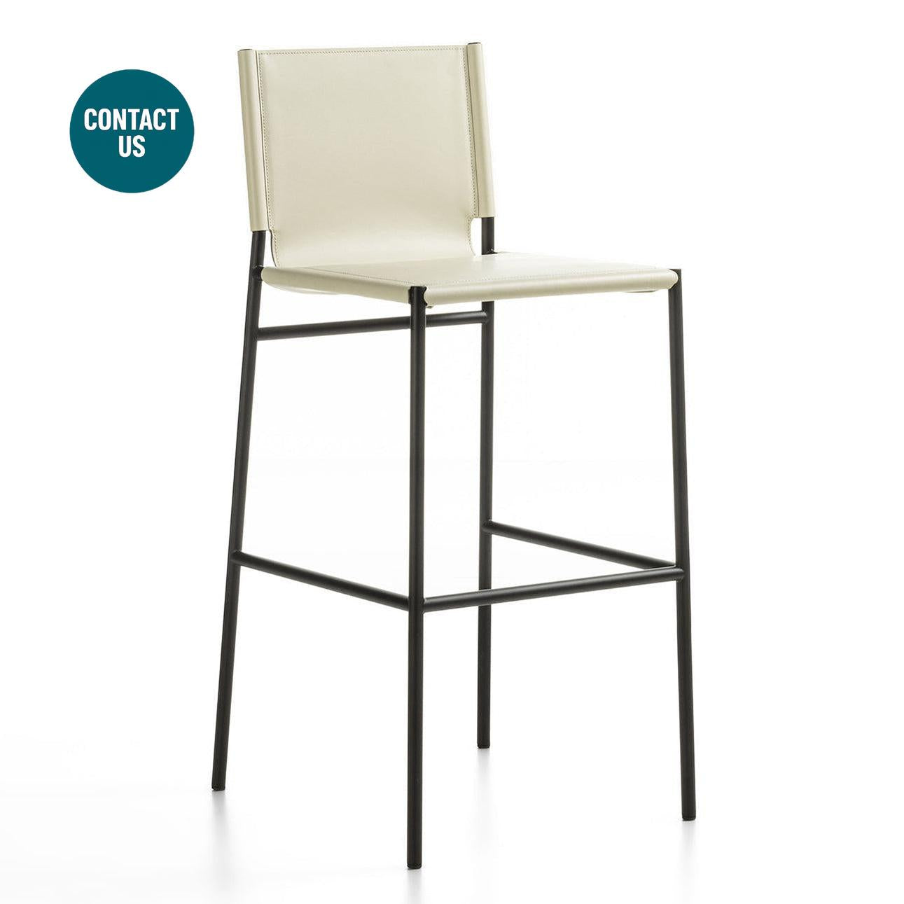 Elena High Stool (without arms)-Enrico Pellizzoni-moderndesign.io
