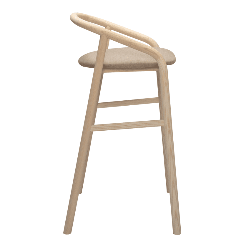 Elia SG 01 High Stool (With Arms)-New Life-moderndesign.io