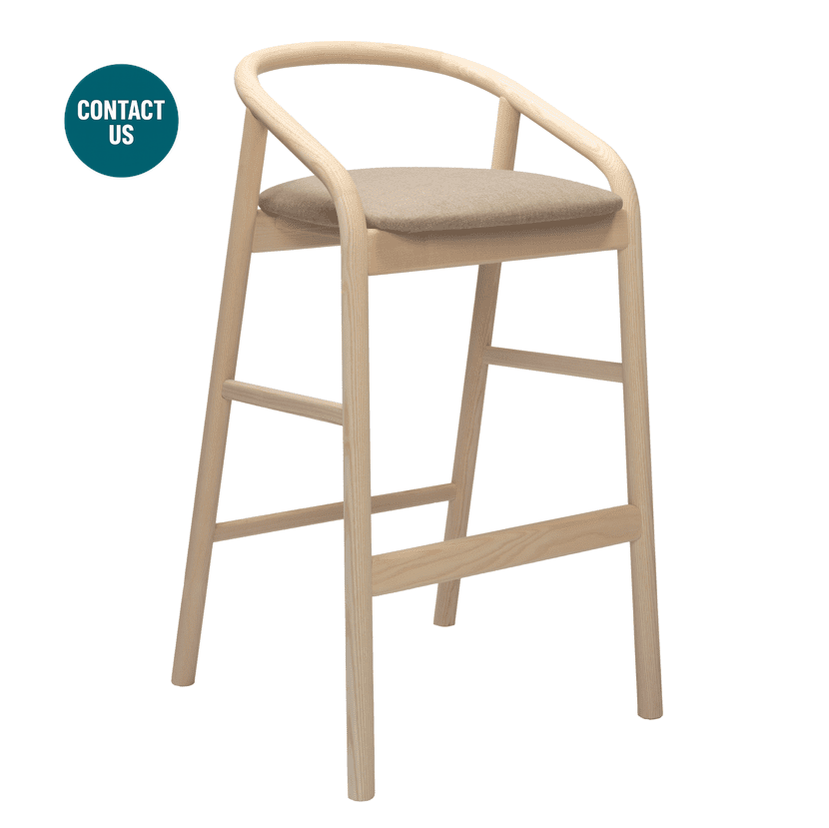 Elia SG 01 High Stool (With Arms)-New Life-moderndesign.io