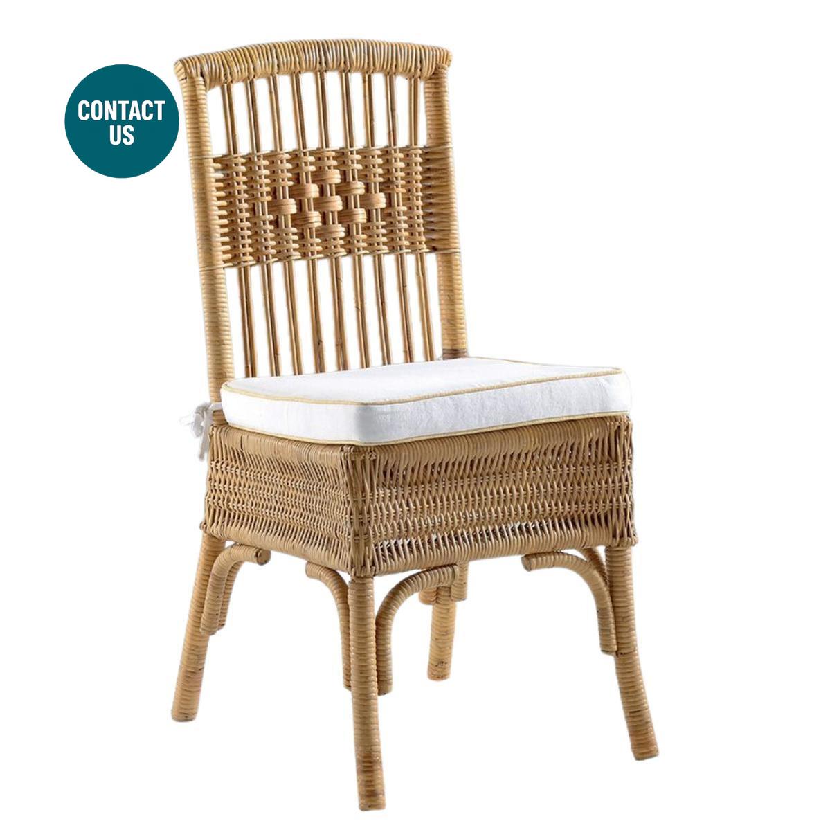 Elle Dining Chair (Without Arms)-Bonacina 1889-moderndesign.io