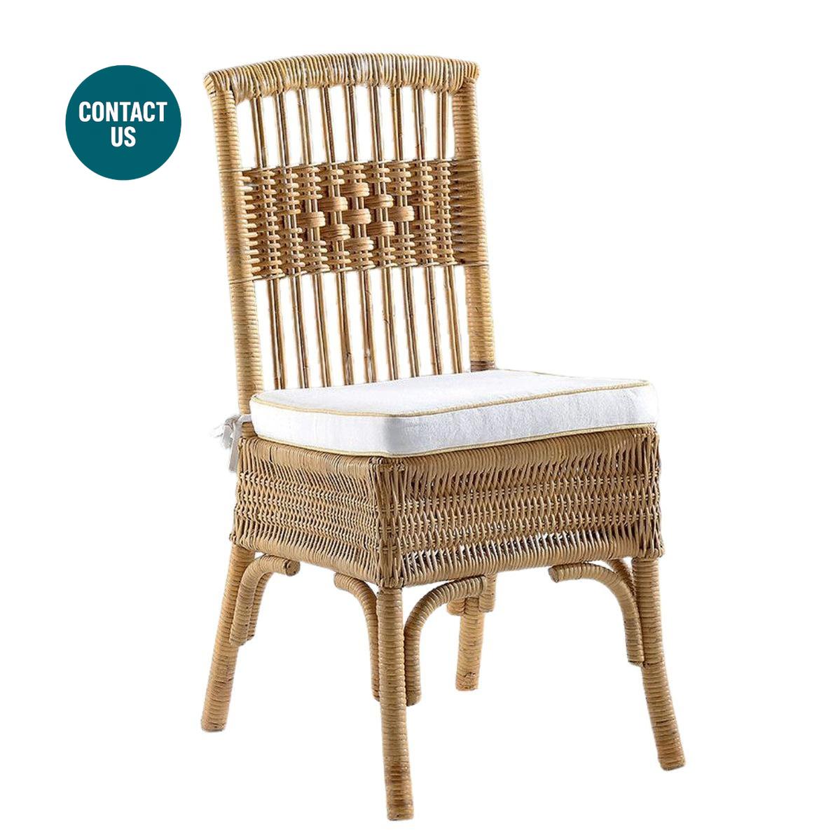 Elle XS Dining Chair (Without Arms)-Bonacina 1889-moderndesign.io