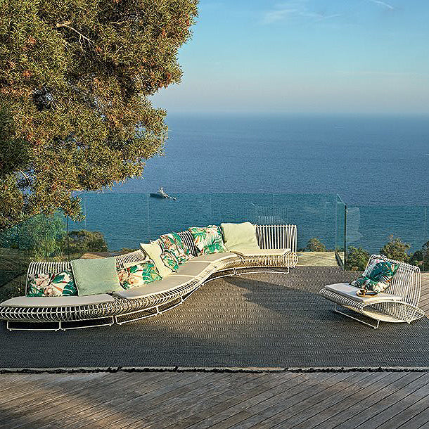 Ellipses Sectional Sofa-Bonacina 1889-moderndesign.io
