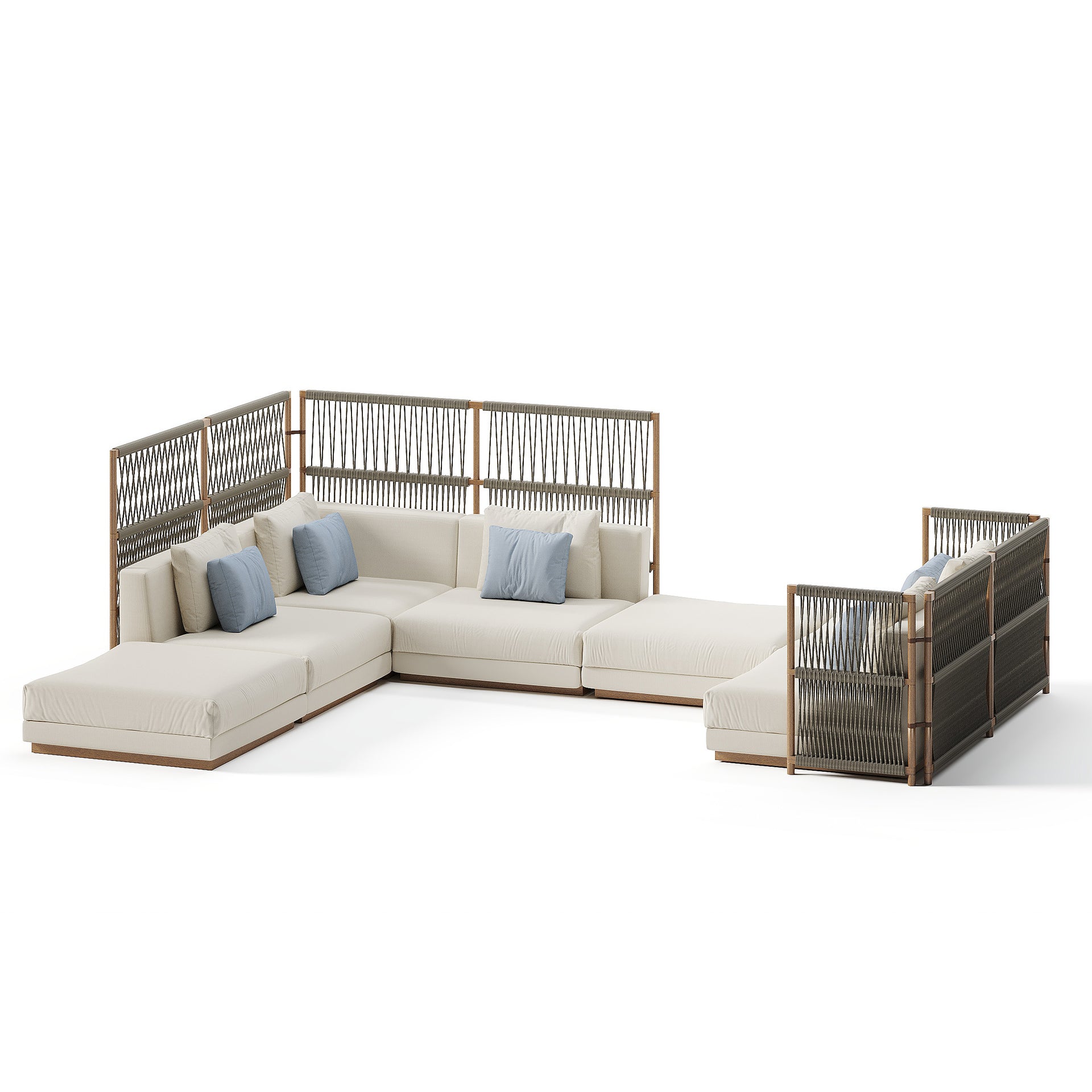 Embrace Sectional Sofa Unit-Braid-moderndesign.io