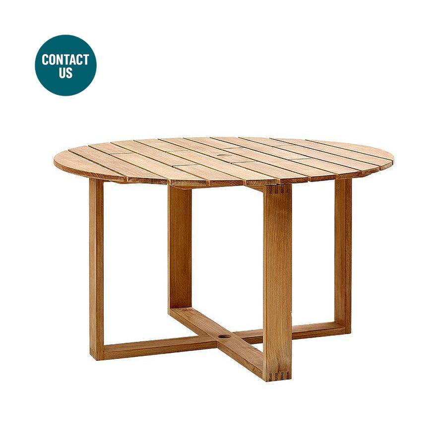 Endless 5071 Dining Table (Round)-Cane-Line-moderndesign.io