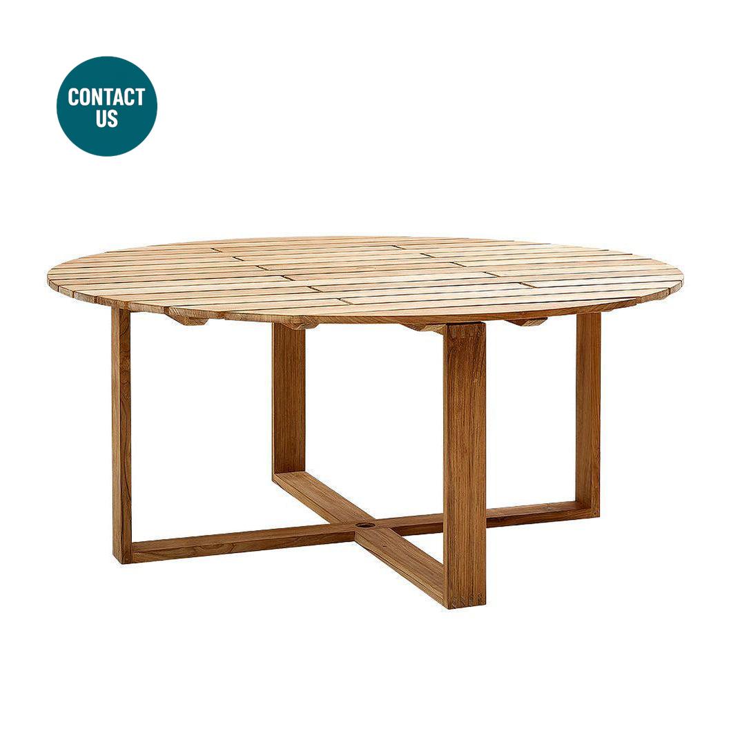 Endless 5072 Dining Table (Round)-Cane-Line-moderndesign.io