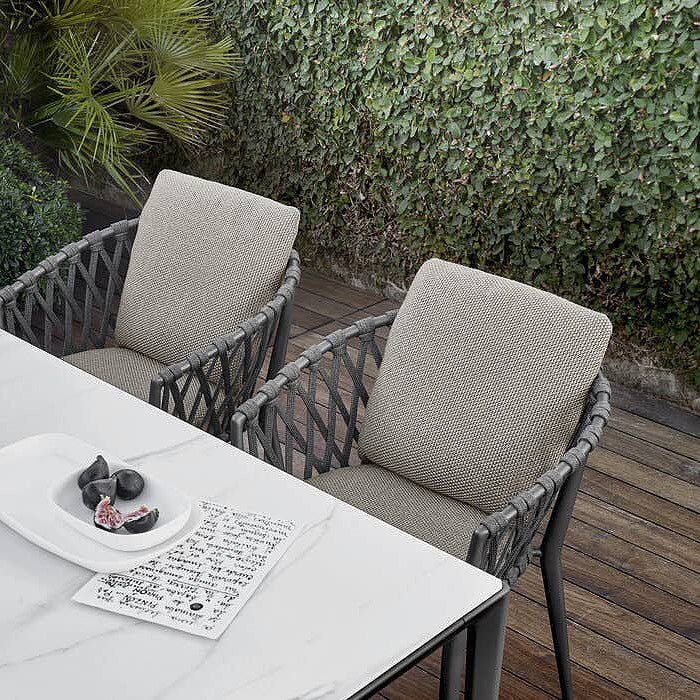 Erica Dining Chair (With Arms)-B&B Italia-moderndesign.io