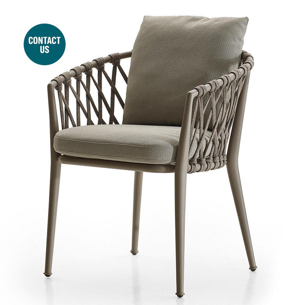 Erica Dining Chair (With Arms)-B&B Italia-moderndesign.io