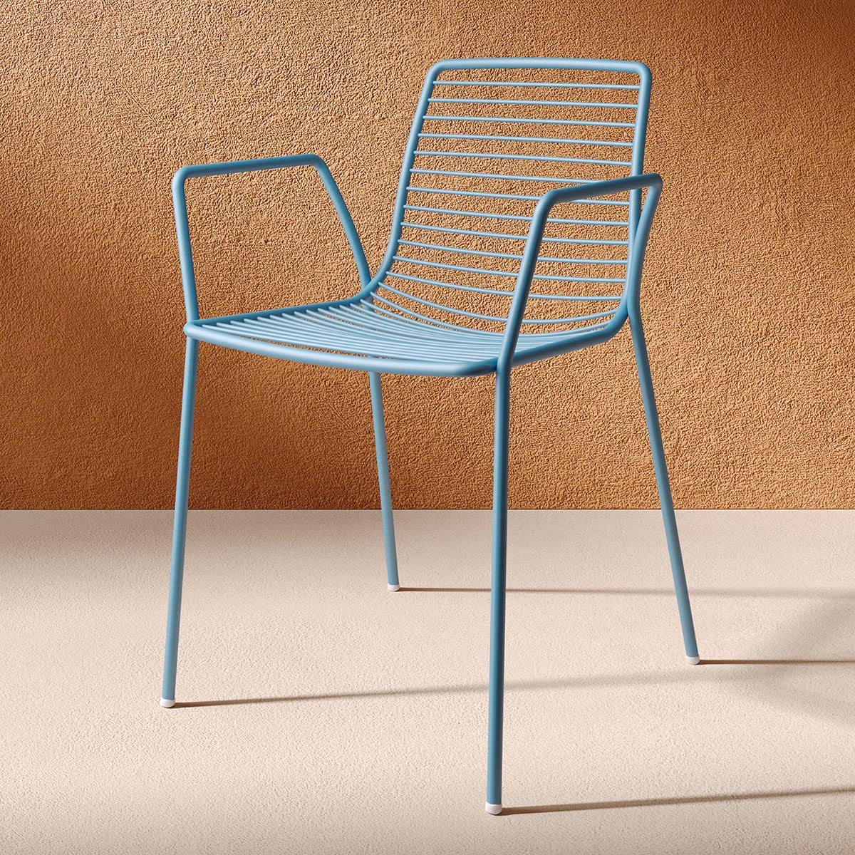 Ermocolle Dining Chair (with arms)-Eurosedia-moderndesign.io