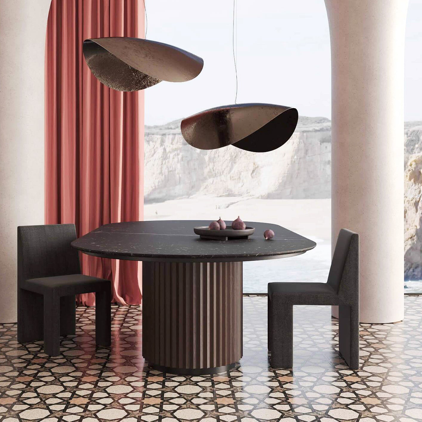 Eternal Dining Table (Oval)-Milla & Milli-moderndesign.io