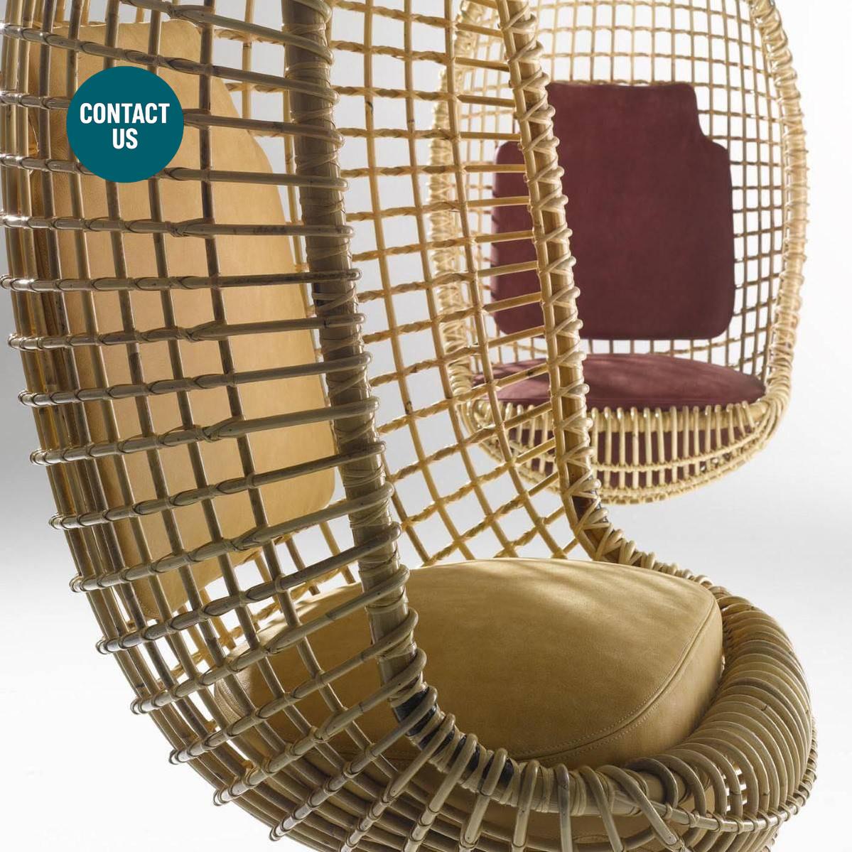 Eureka Hanging Chair-Bonacina 1889-moderndesign.io
