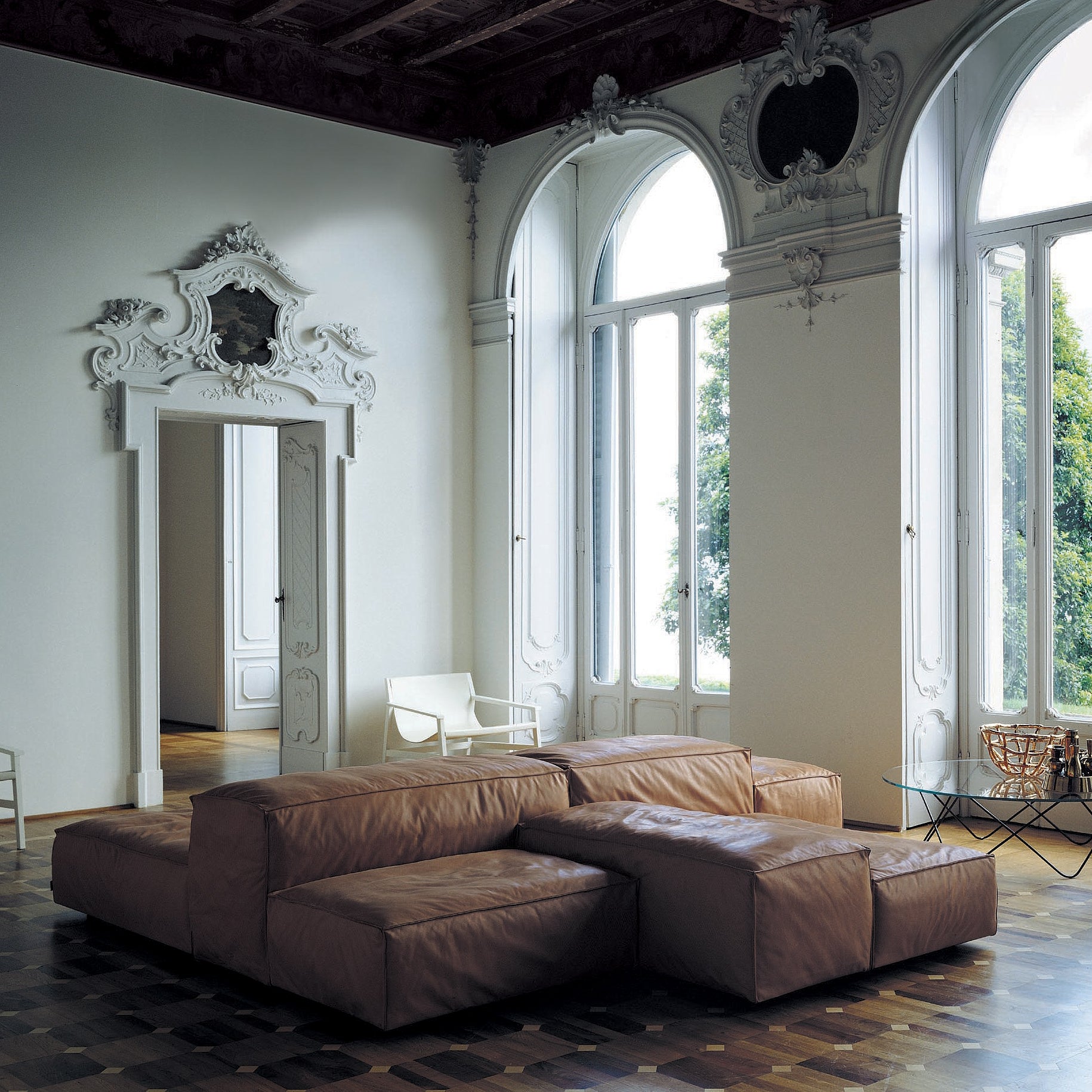 Extrasoft Wall Sectional Sofa Unit-Living Divani-moderndesign.io