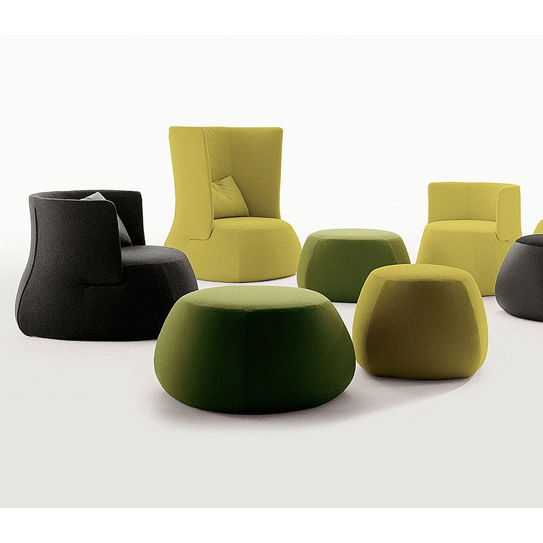Fat-Sofa Small Armchair-B&B Italia-moderndesign.io