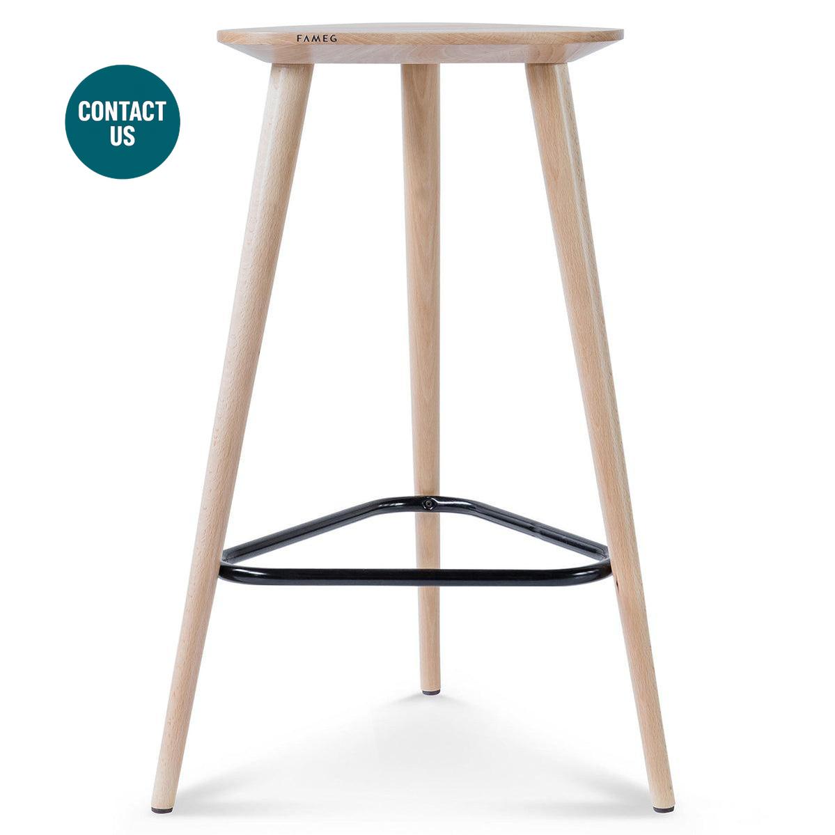 Finn High Stool (without back)-Fameg-moderndesign.io