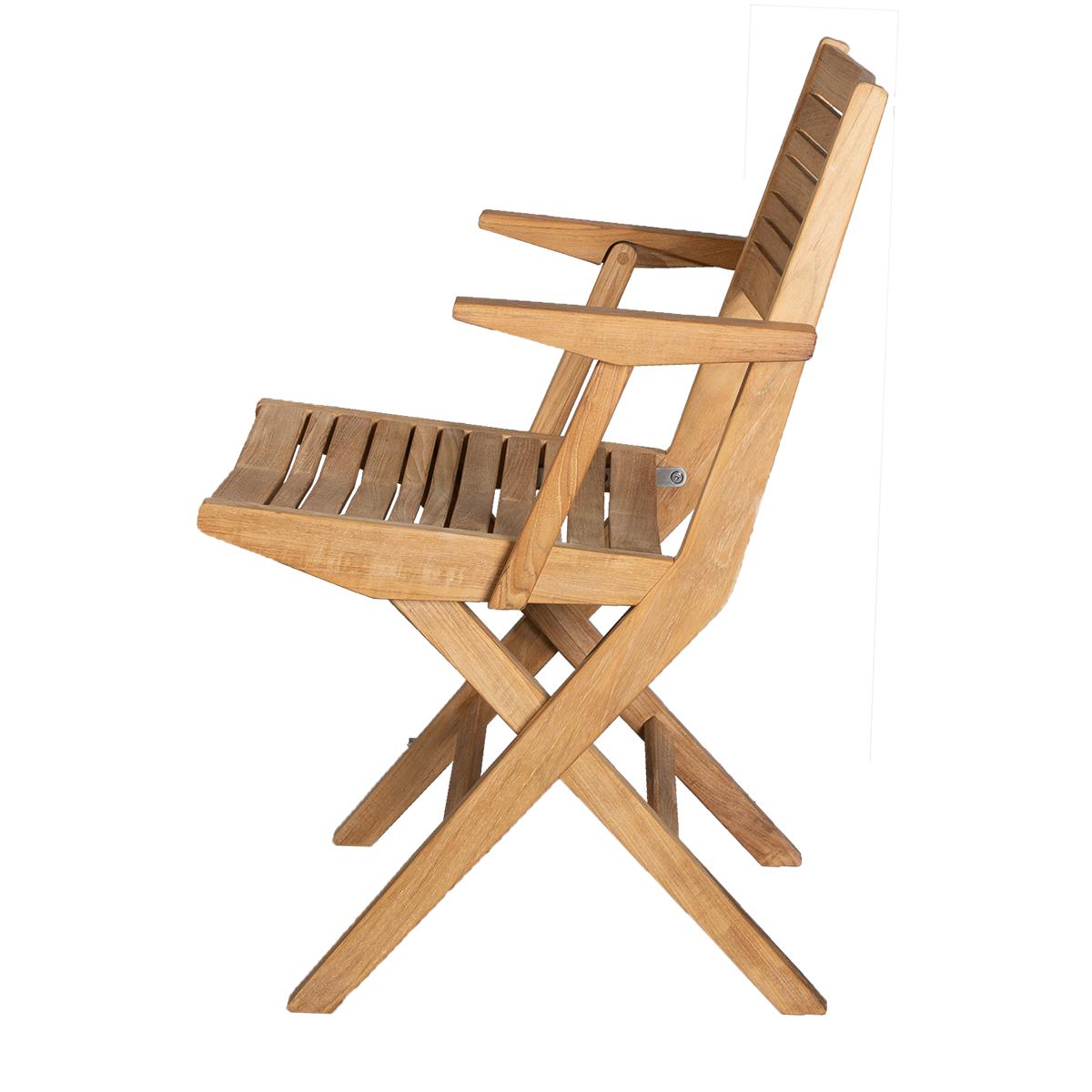 Flip Dining Chair (with arms)-Cane-Line-moderndesign.io