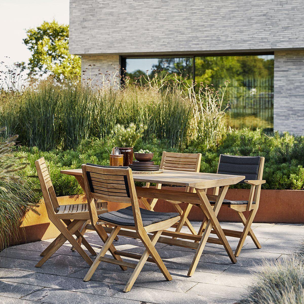 Flip Dining Chair (without arms)-Cane-Line-moderndesign.io