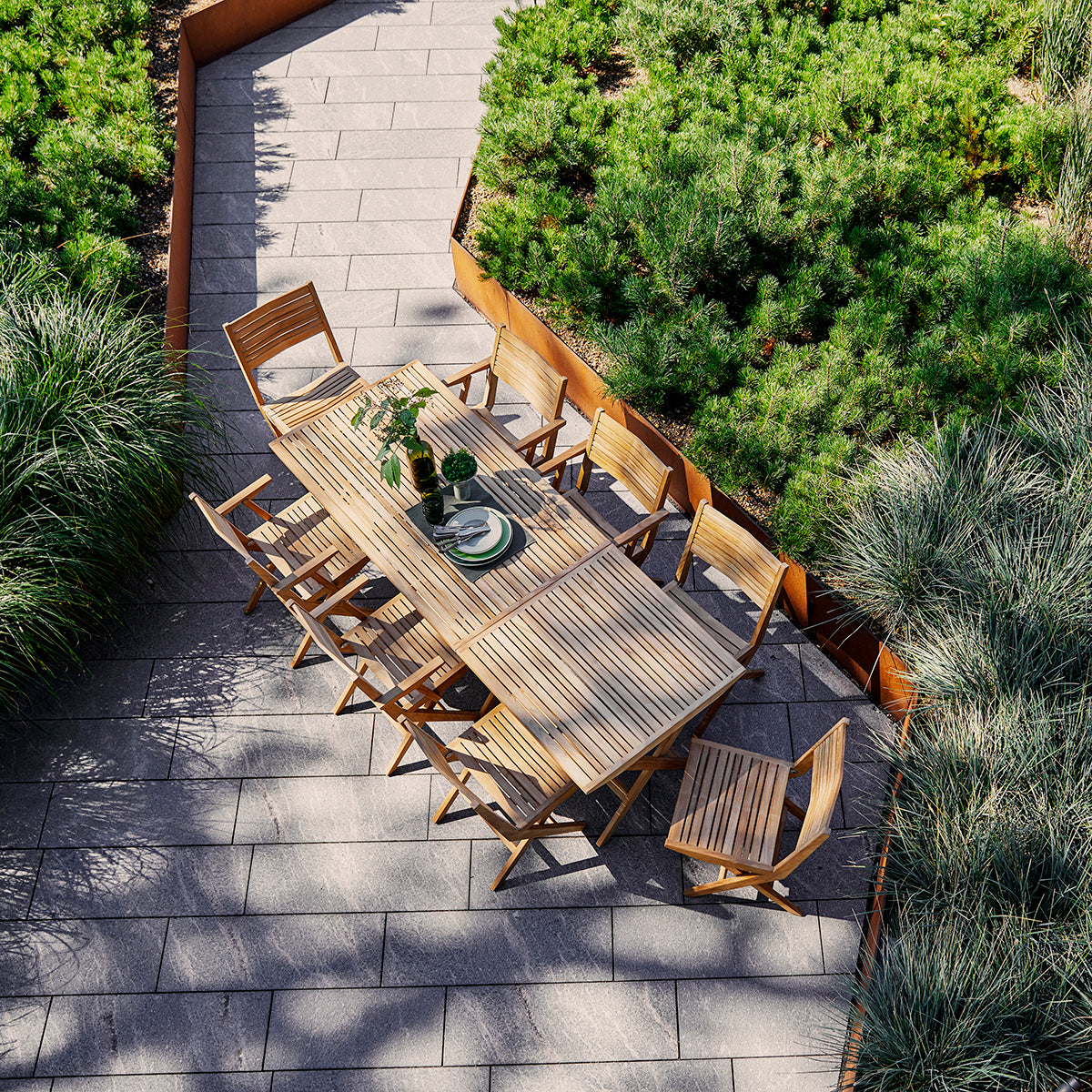 Flip Dining Chair (without arms)-Cane-Line-moderndesign.io