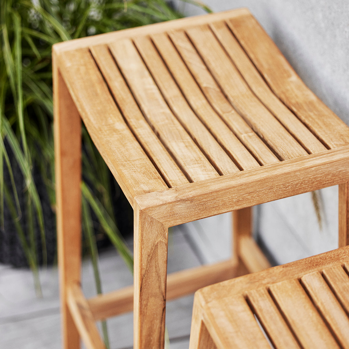 Flip High Stool (without back)-Cane-Line-moderndesign.io