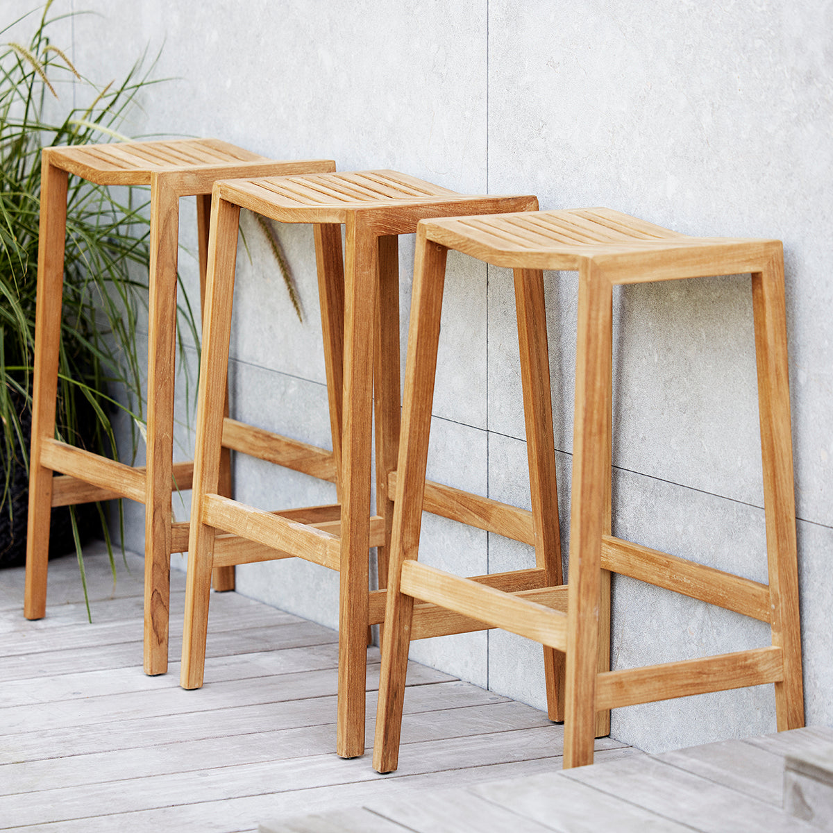 Flip High Stool (without back)-Cane-Line-moderndesign.io