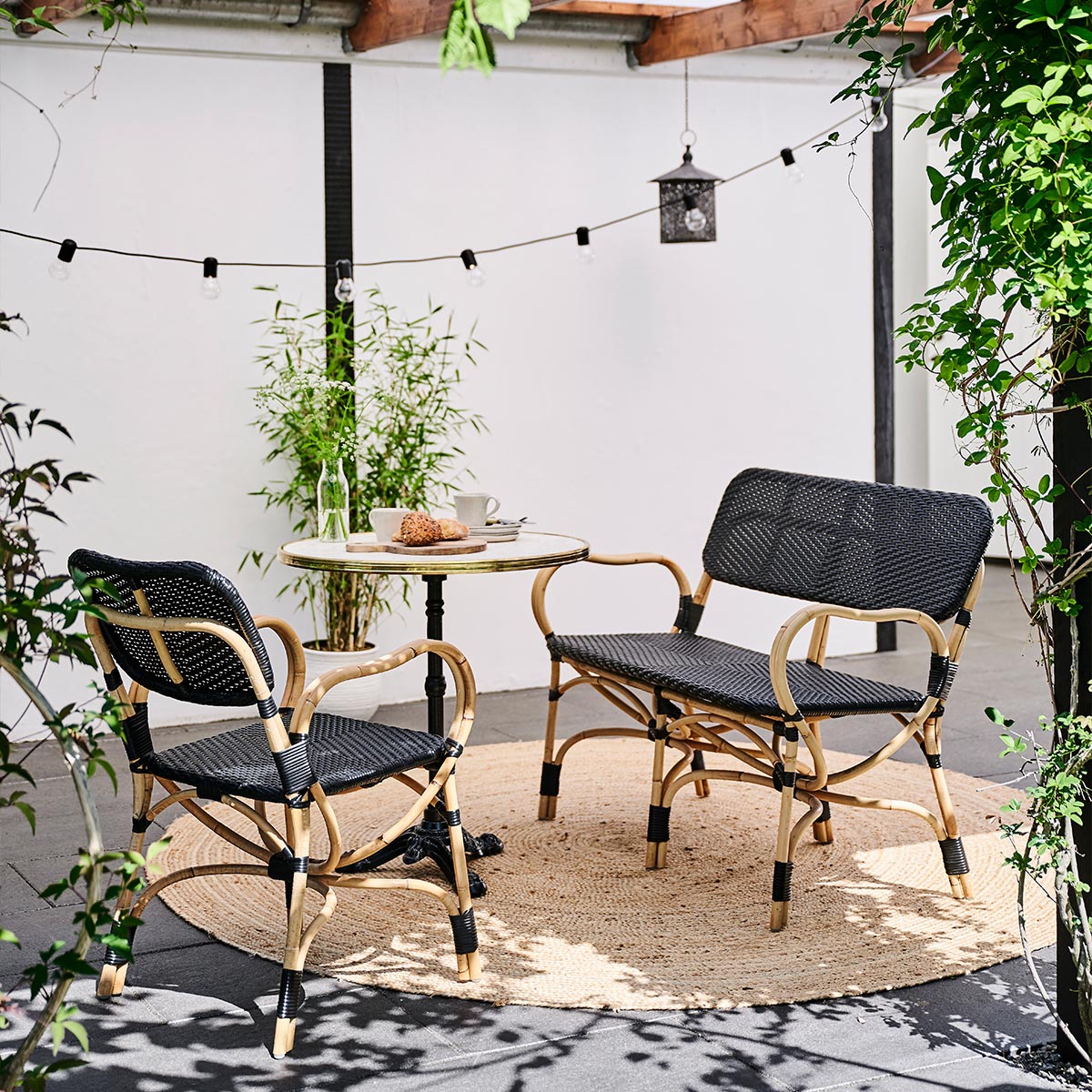 Franco Albini Bistro Dining Chair (With Arms)-Sika Design-moderndesign.io