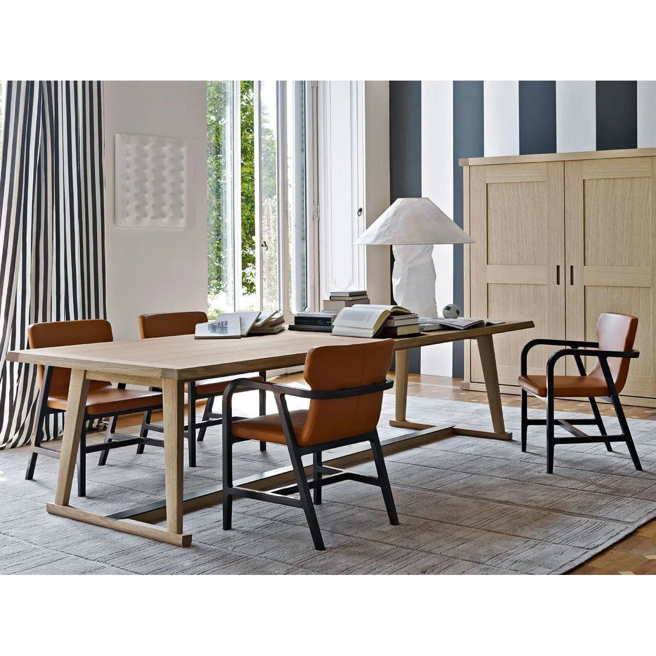Fulgens Dining Chair (With Arms)-Maxalto-moderndesign.io