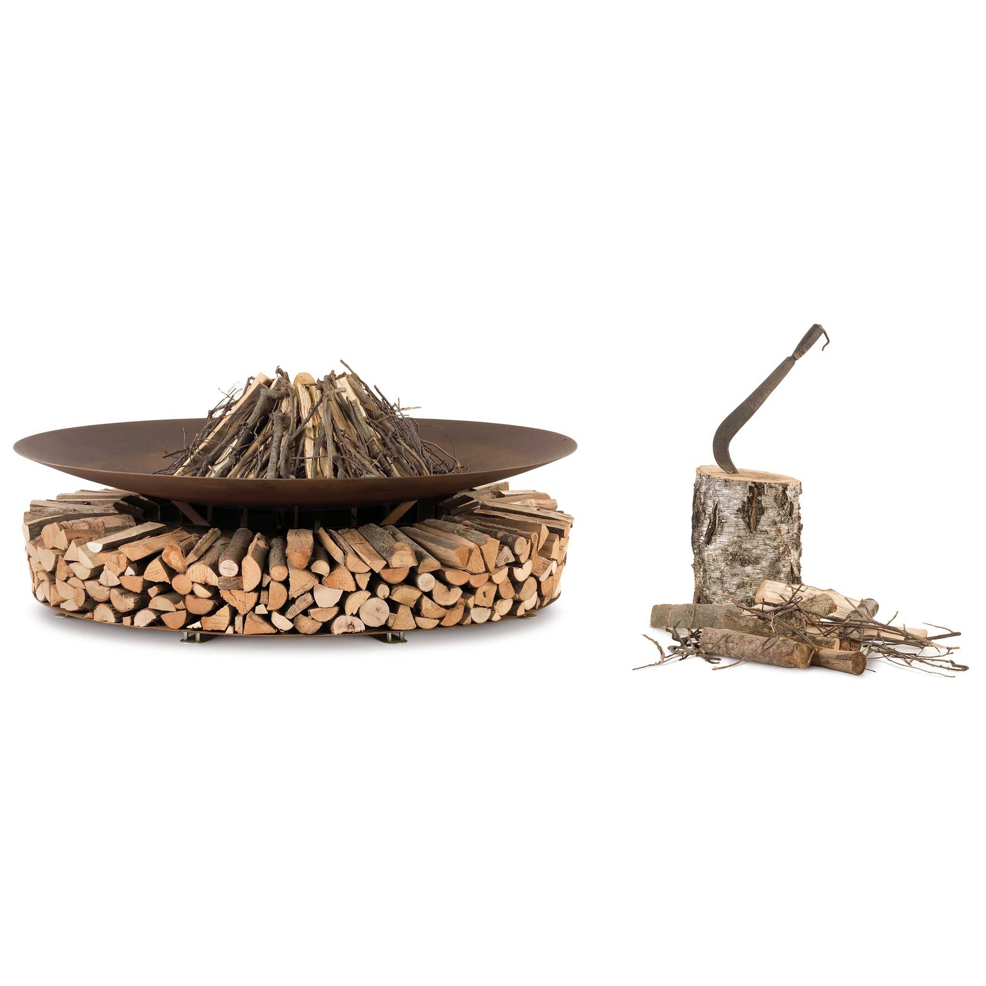 Fuocolo Fire Pit-AK 47-moderndesign.io