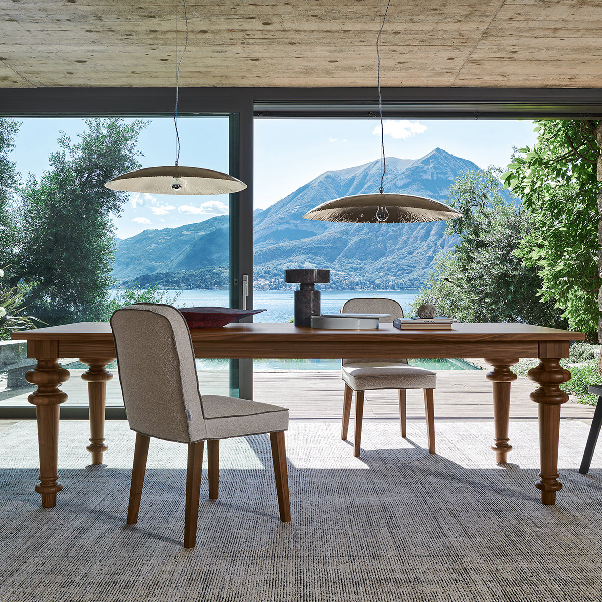 Gray 33 Dining Table (Rectangular)-Gervasoni-moderndesign.io