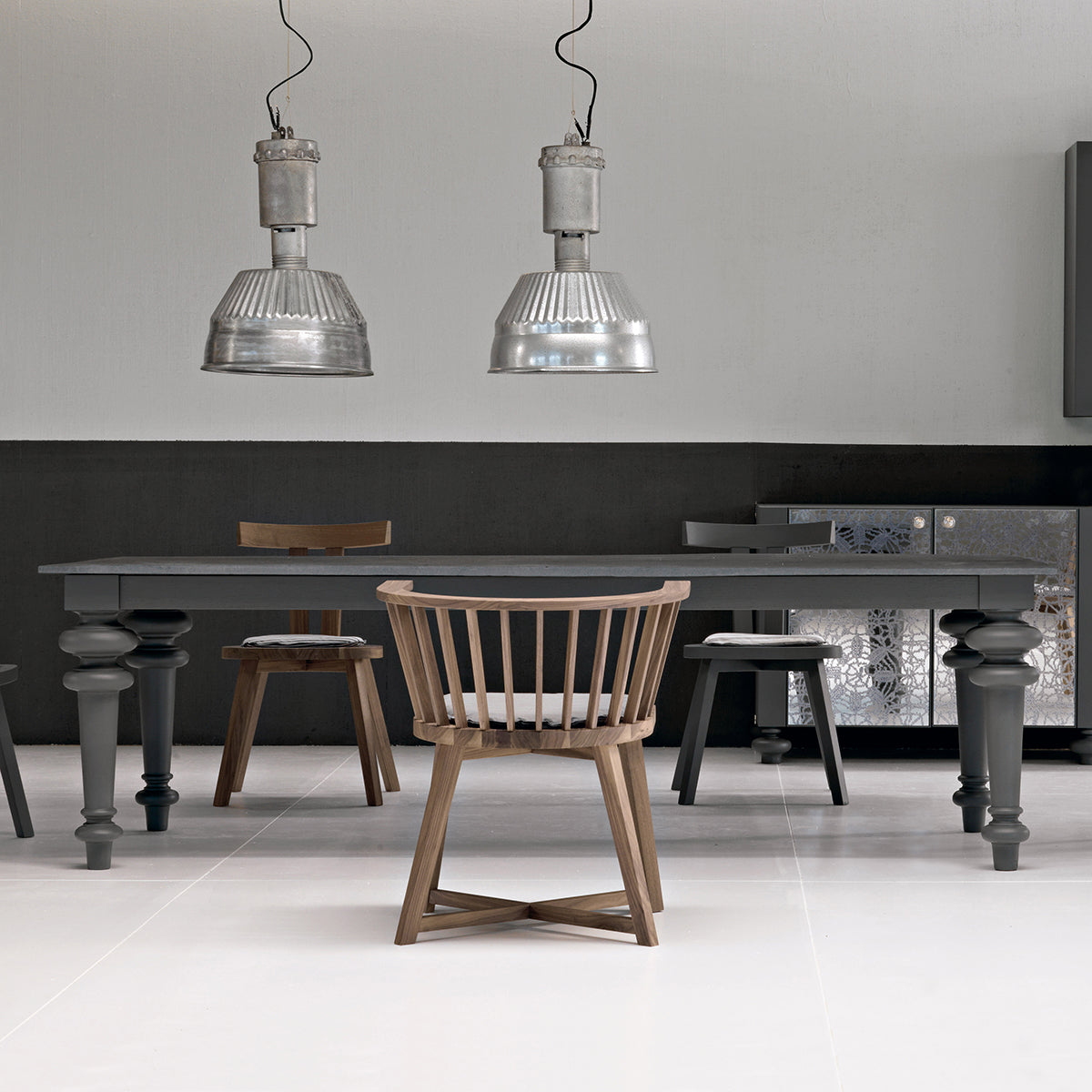 Gray 33 Dining Table (Rectangular)-Gervasoni-moderndesign.io