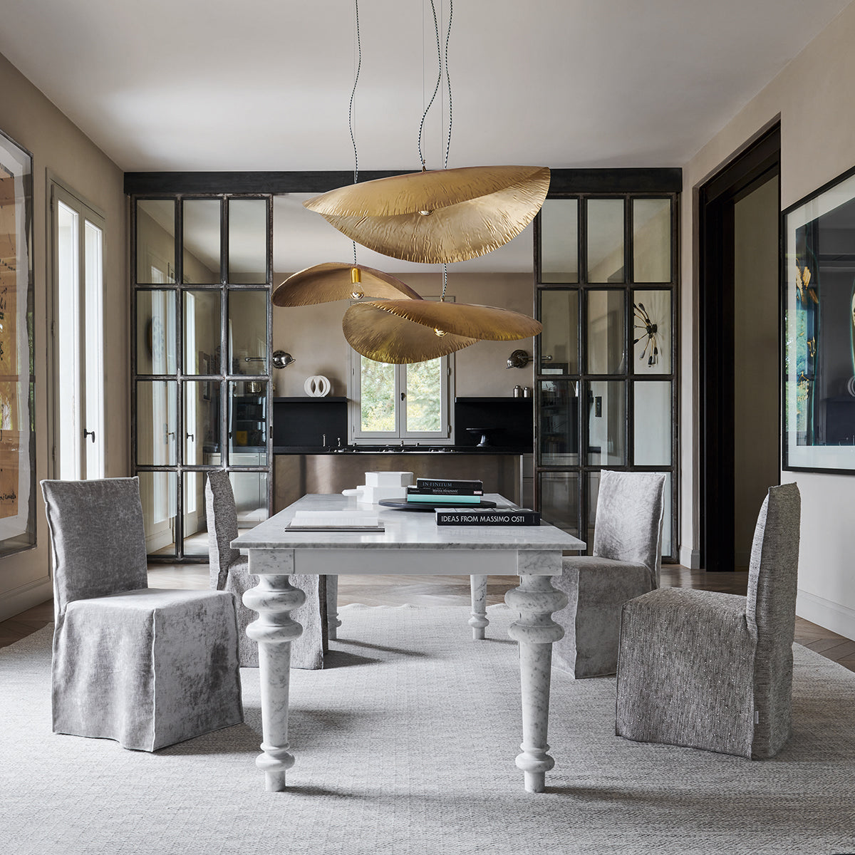 Gray 35 Dining Table (Rectangular)-Gervasoni-moderndesign.io