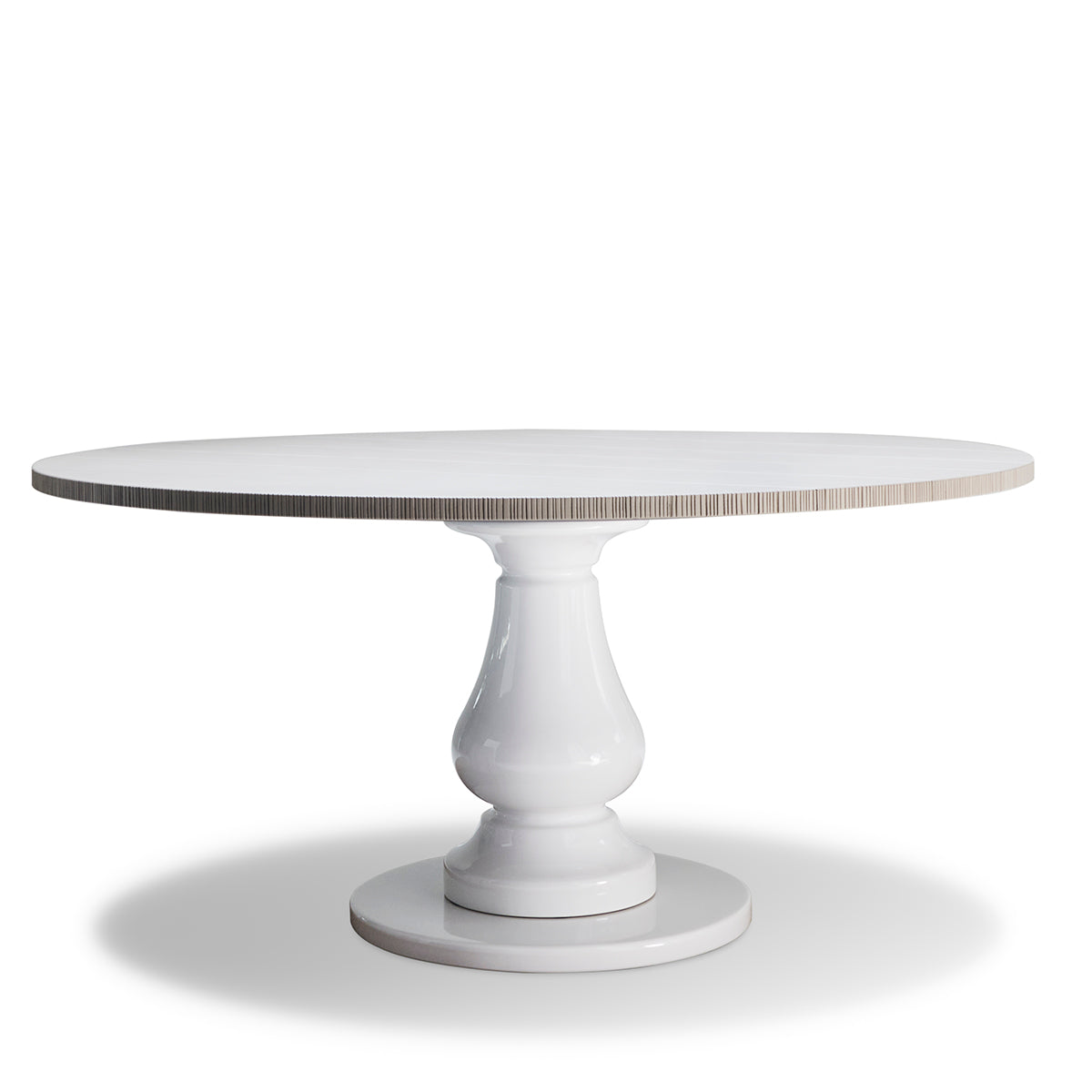 Gray 38 Dining Table (Round)-Gervasoni-moderndesign.io