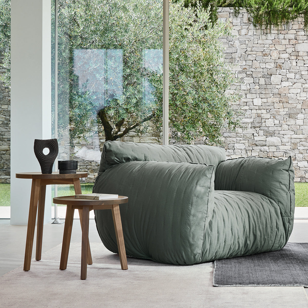 Gray 41/42/44 Table (Side/Night)-Gervasoni-moderndesign.io